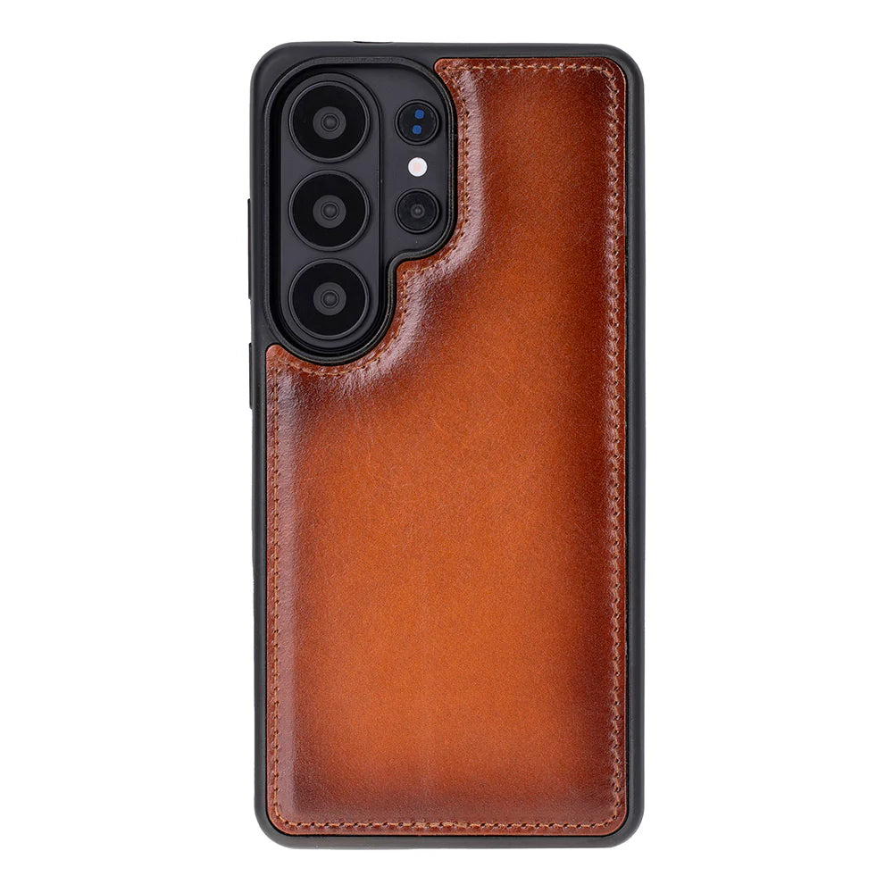 Magic Samsung Galaxy S26 Ultra Detachable Leather Wallet Case – Genuine Leather Phone Case for Everyday Carry | Minimal & Handcrafted