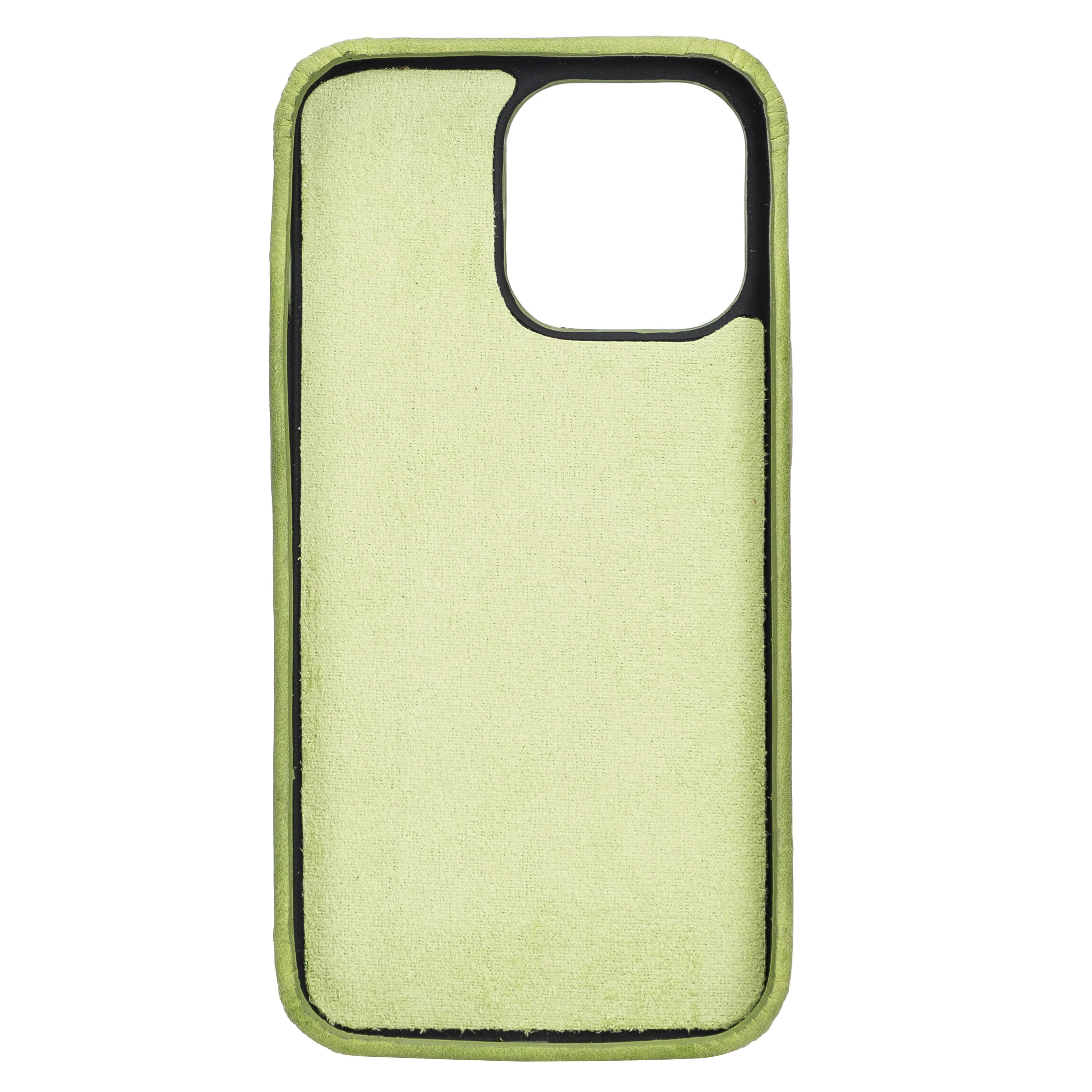 iPhone 13 Pro Genuine Leather Slim Case with Card Holder – Rock Cover CCP