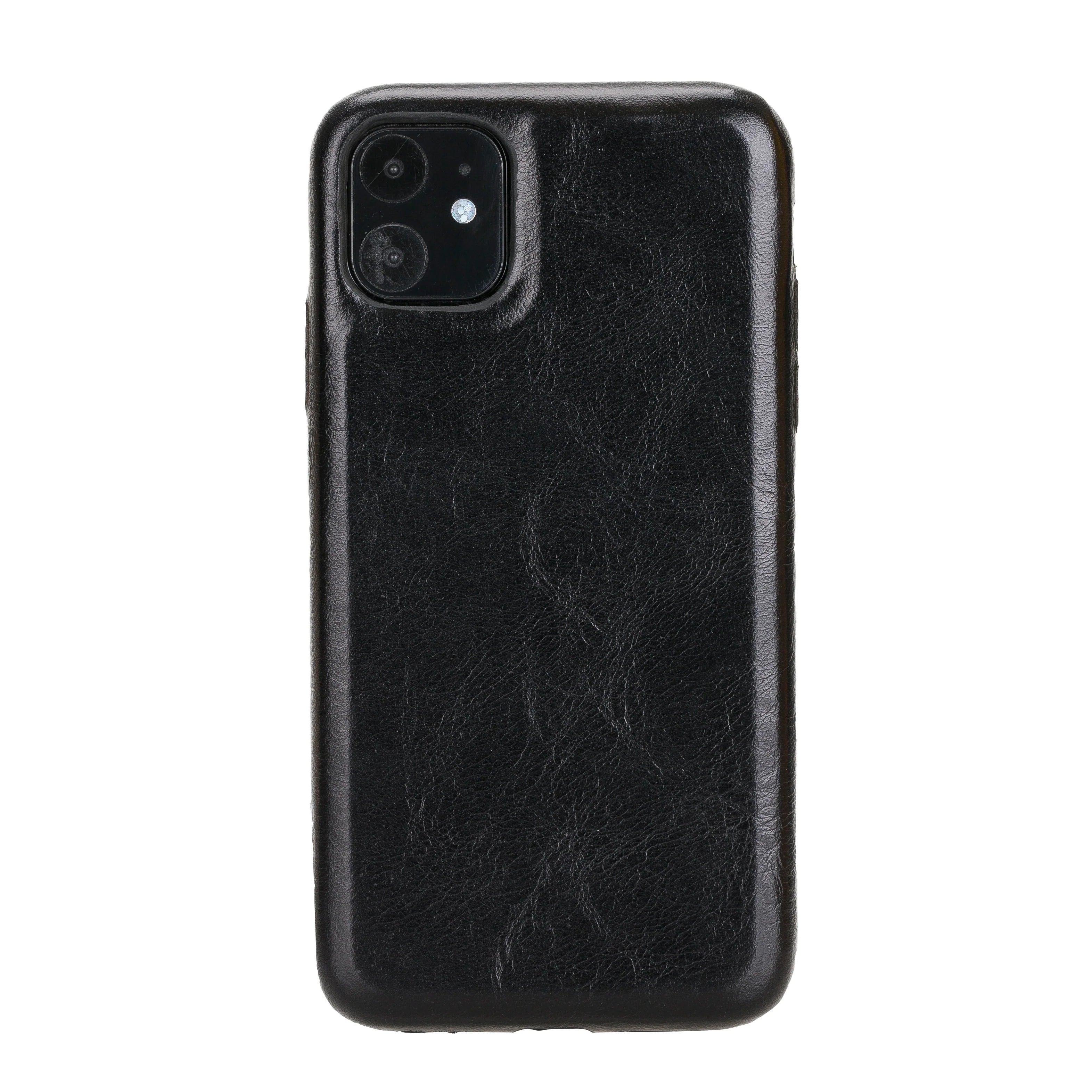 iPhone 11 Genuine Leather Slim Case – Rock Cover