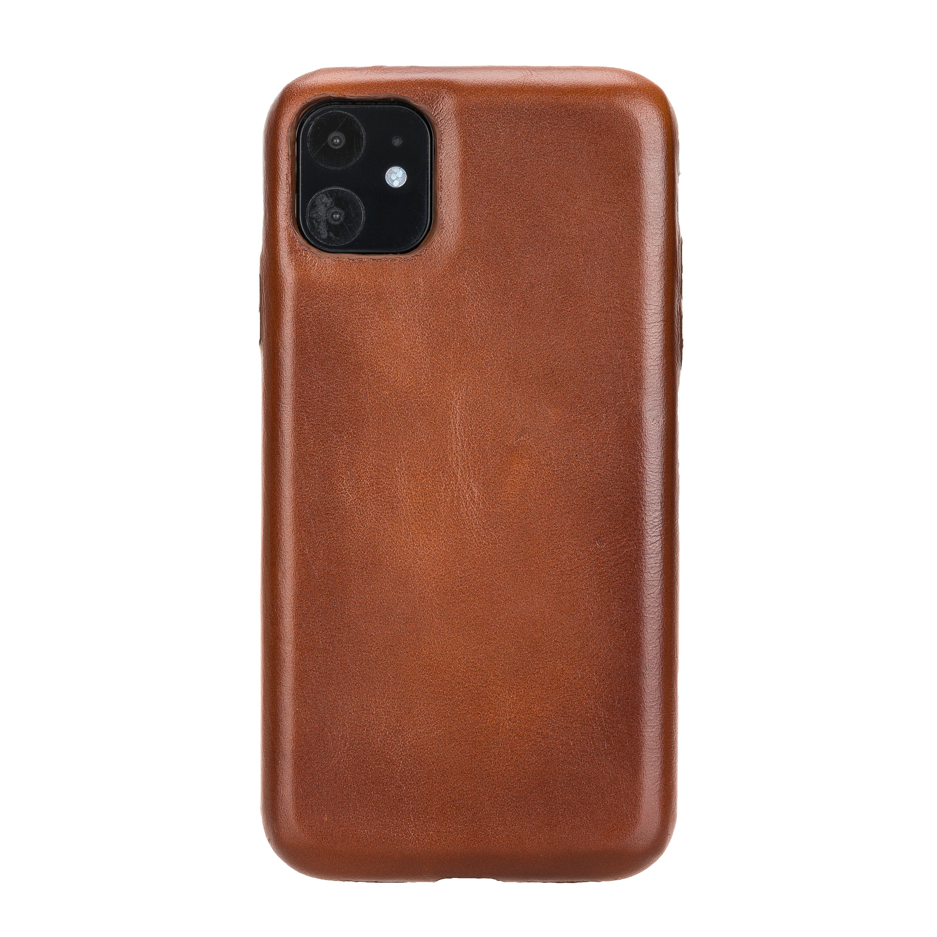 iPhone 11 Genuine Leather Slim Case – Rock Cover