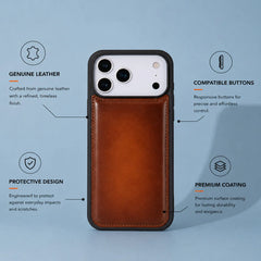 Flex Cover iPhone 17 Pro Leather Case