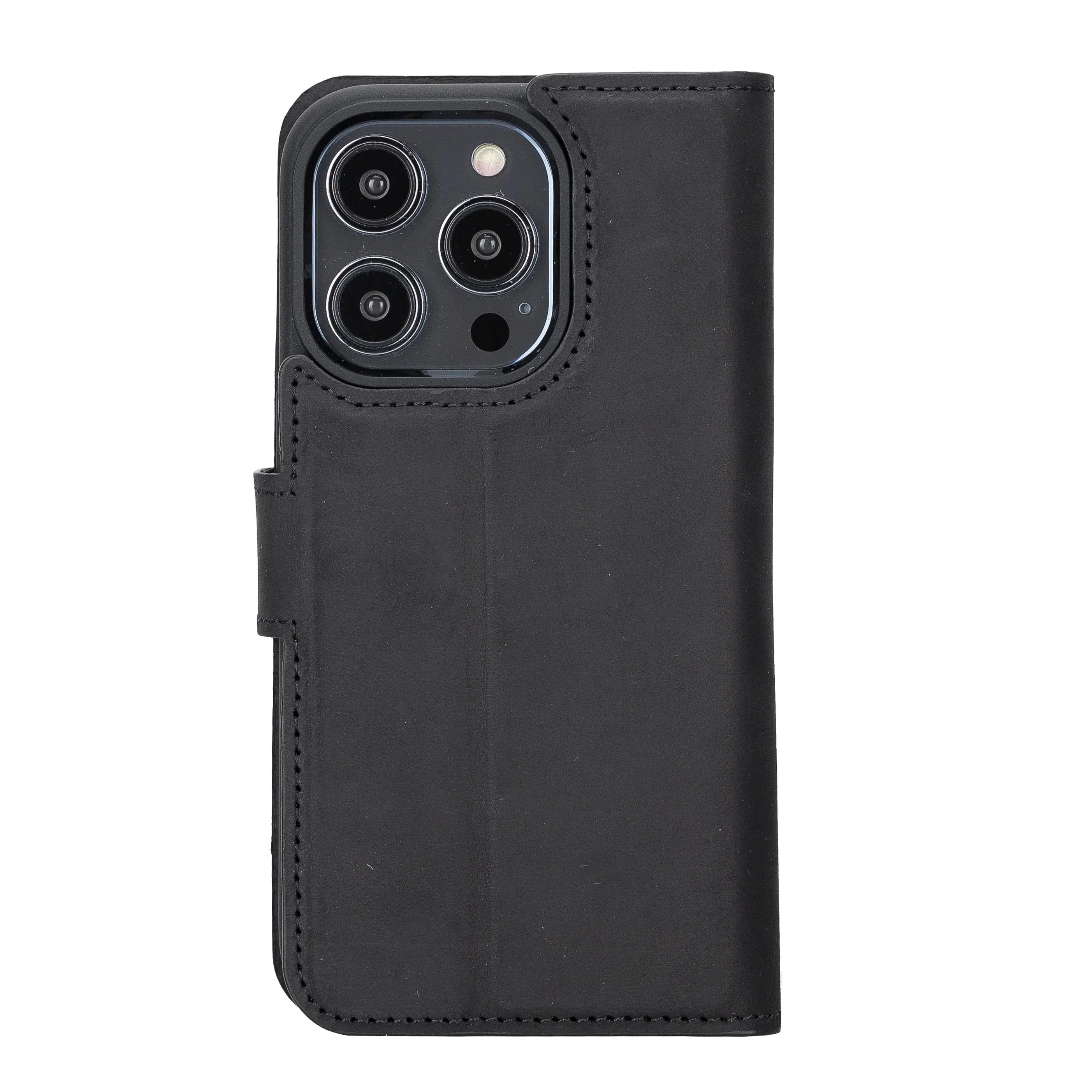 iPhone 14 Pro Leather Wallet Case Detachable RFID – Liluri