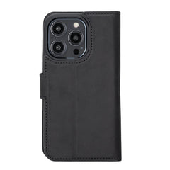 iPhone 14 Pro Leather Wallet Case Detachable RFID – Liluri