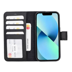 iPhone 14 Pro Leather Wallet Case Detachable RFID – Liluri