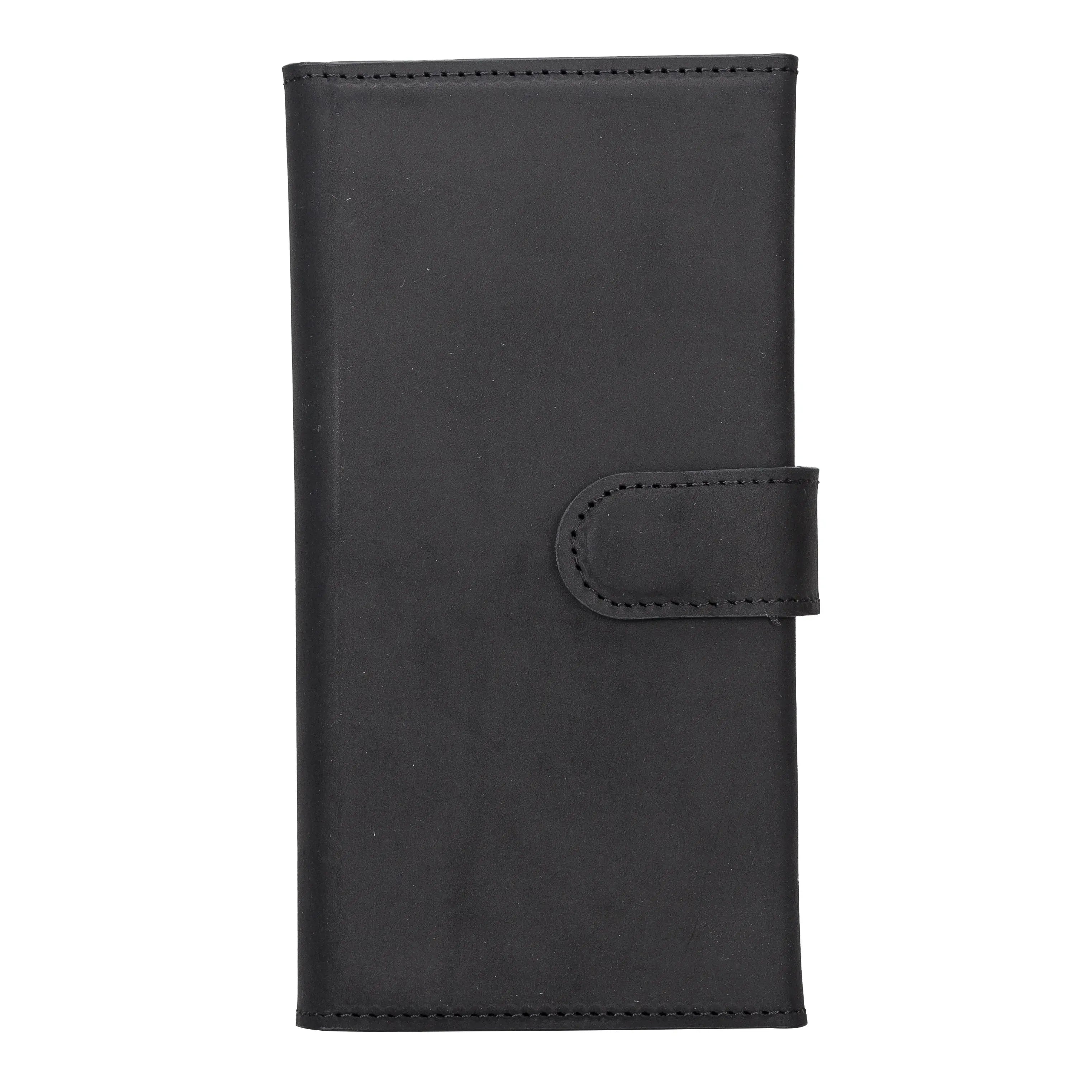 iPhone 14 Plus Leather Wallet Case Detachable RFID – Santa