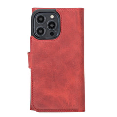 iPhone 14 Pro Max Leather Wallet Case Detachable RFID – Santa
