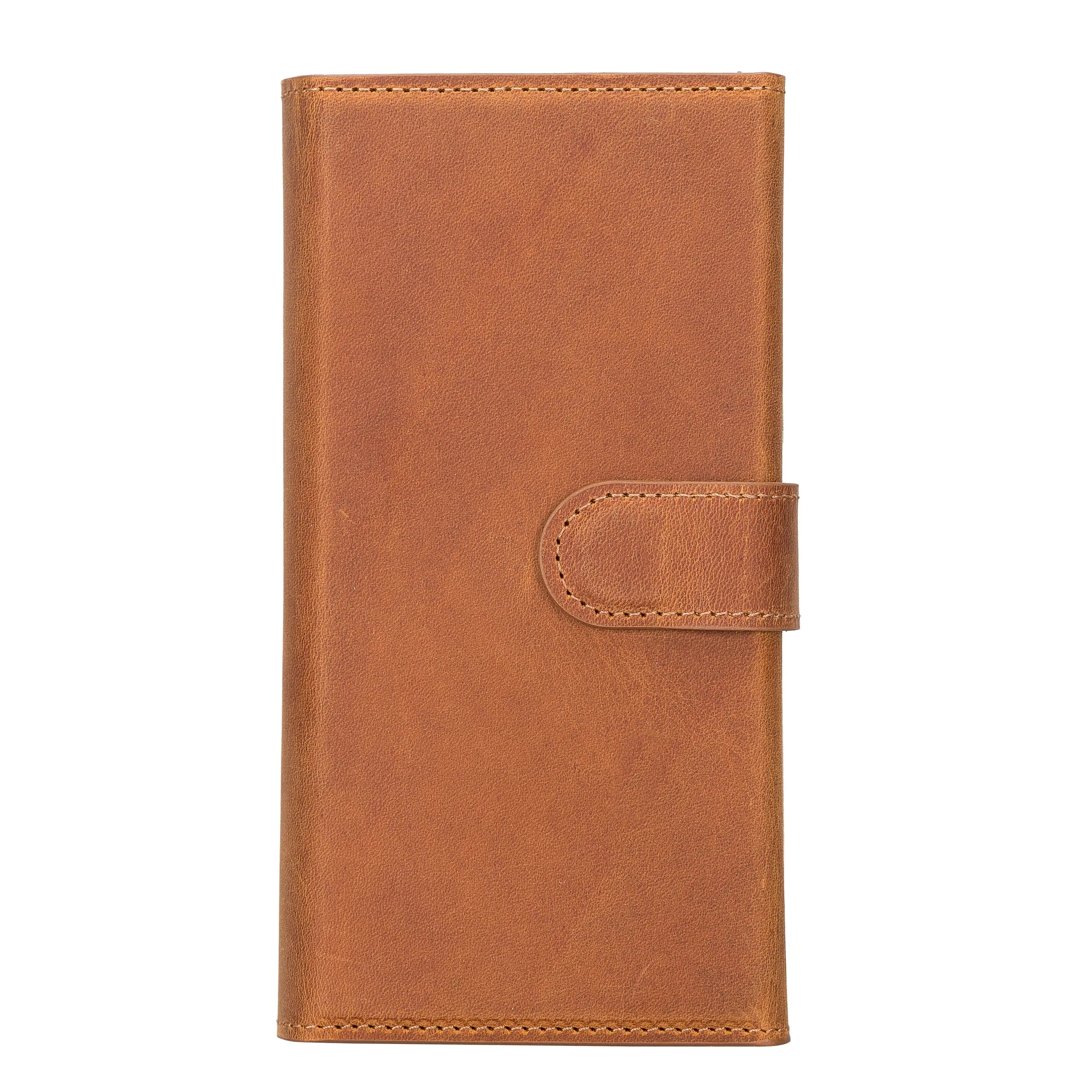 iPhone 14 Plus Leather Wallet Case Detachable RFID – Santa