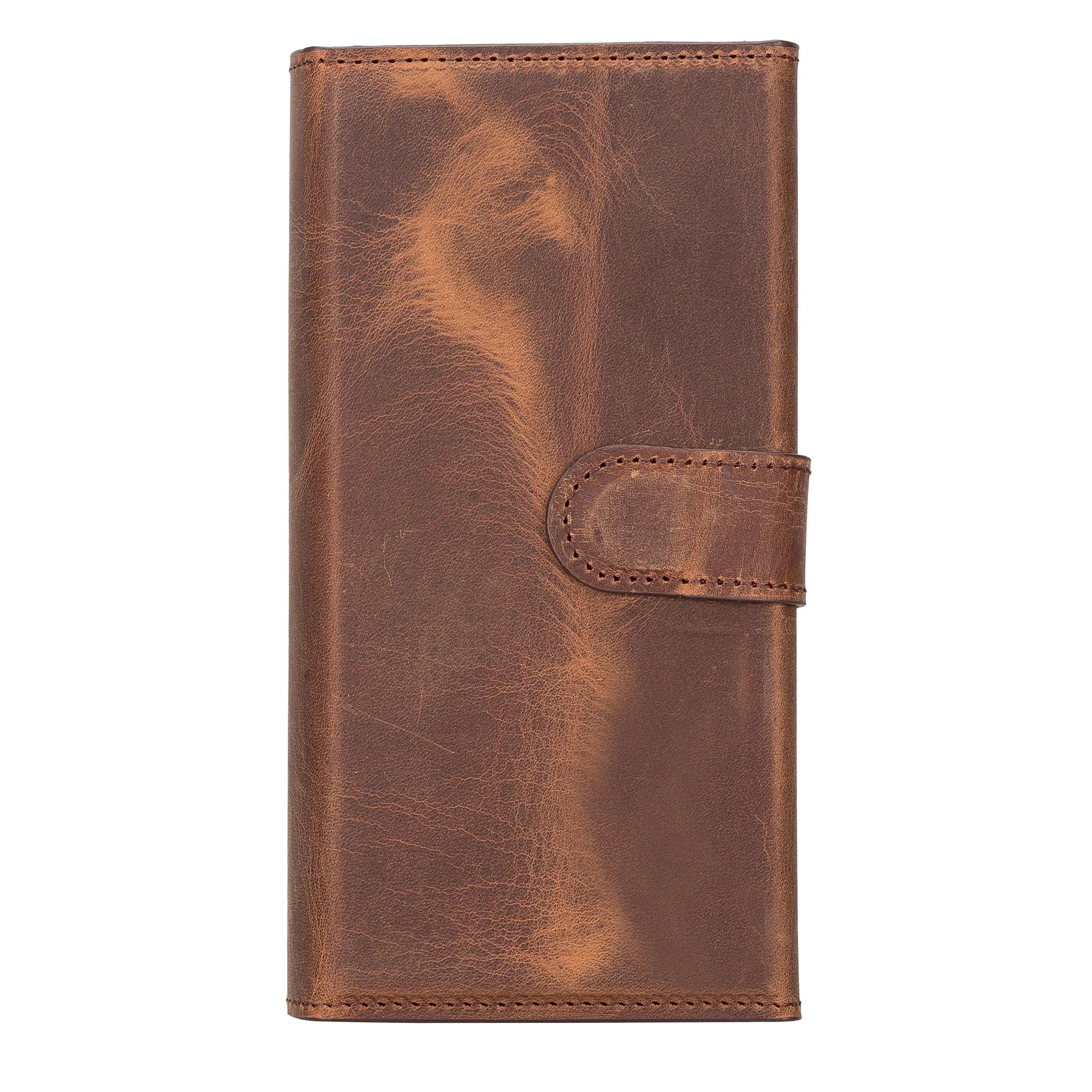 iPhone 14 Plus Leather Wallet Case Detachable RFID – Santa
