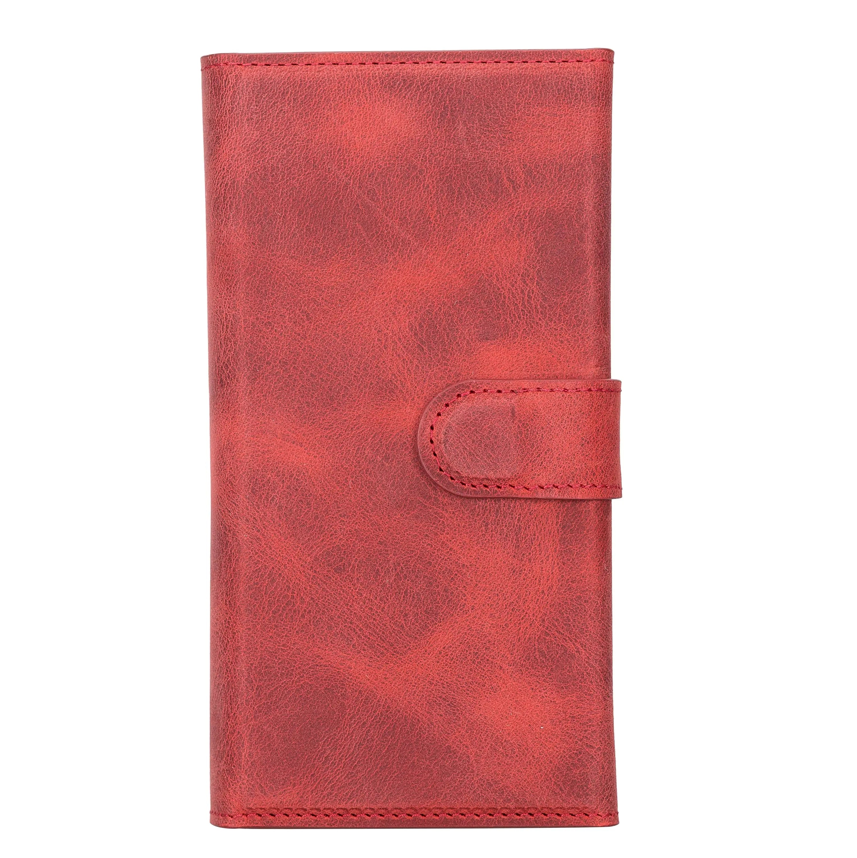 iPhone 14 Plus Leather Wallet Case Detachable RFID – Santa