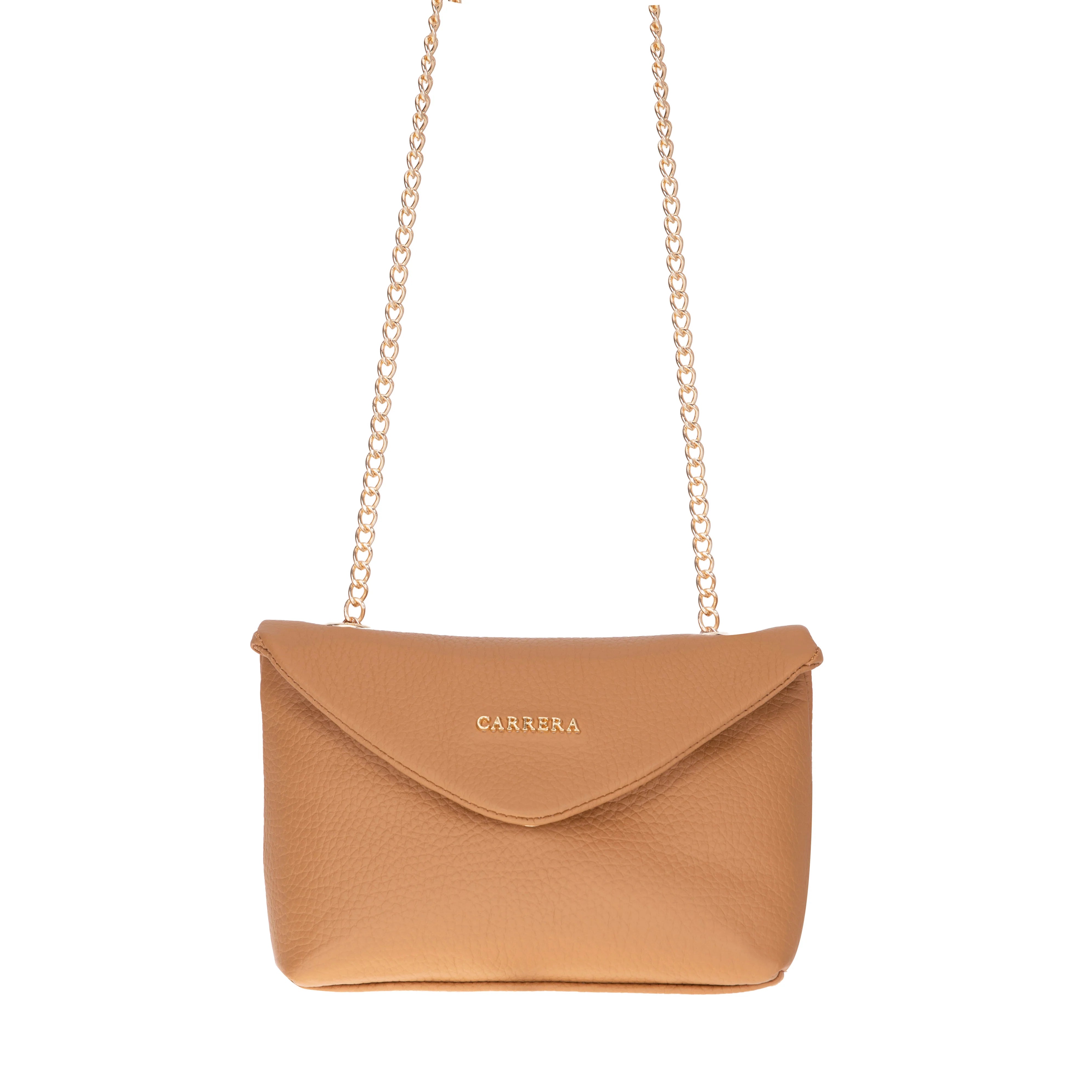 Carrera Lunera Women’s Leather Bag – Floater Leather Women’s Shoulder & Crossbody Bag with Chain Strap for Everyday Elegance | Minimal & Handcrafted