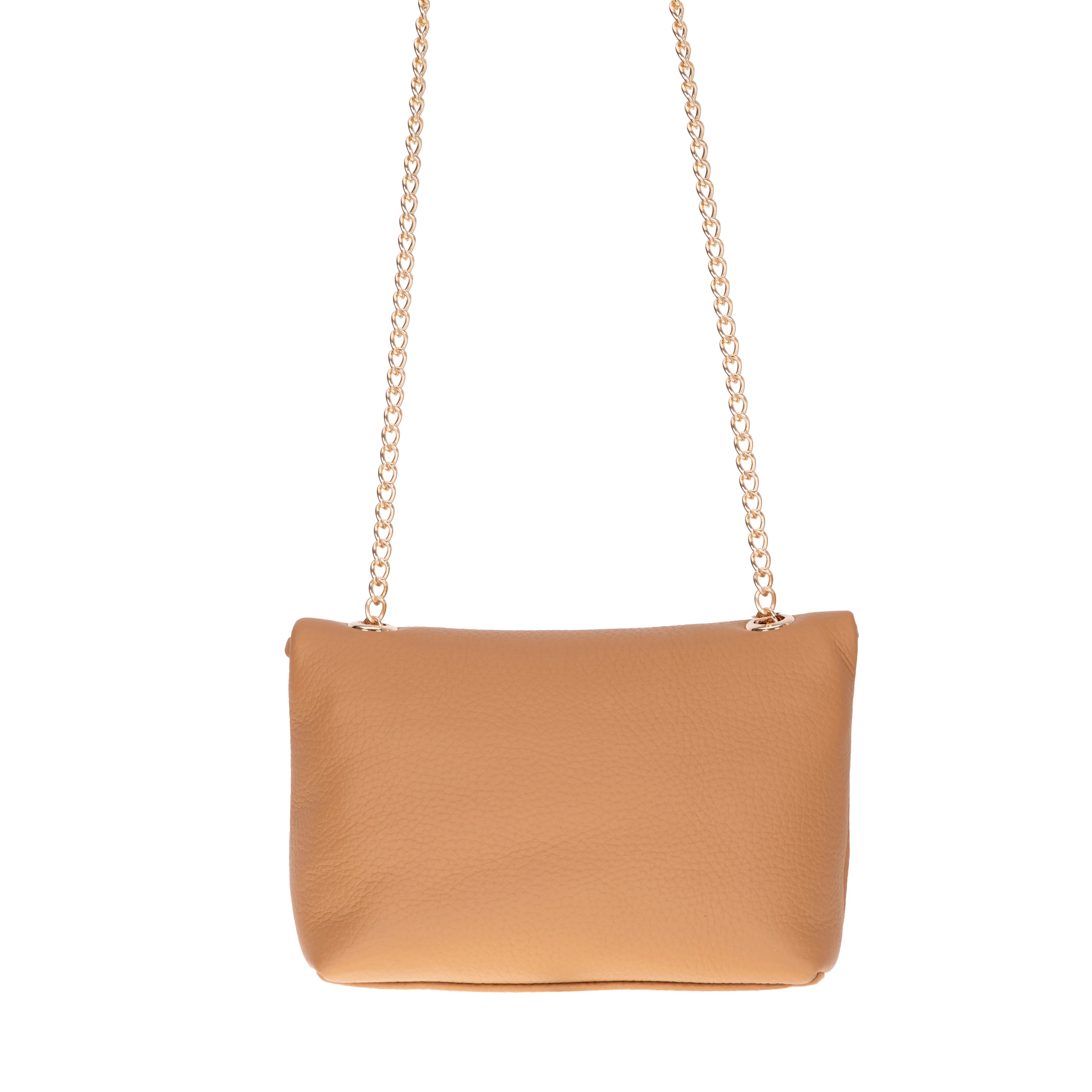Carrera Lunera Women’s Leather Bag – Floater Leather Women’s Shoulder & Crossbody Bag with Chain Strap for Everyday Elegance | Minimal & Handcrafted
