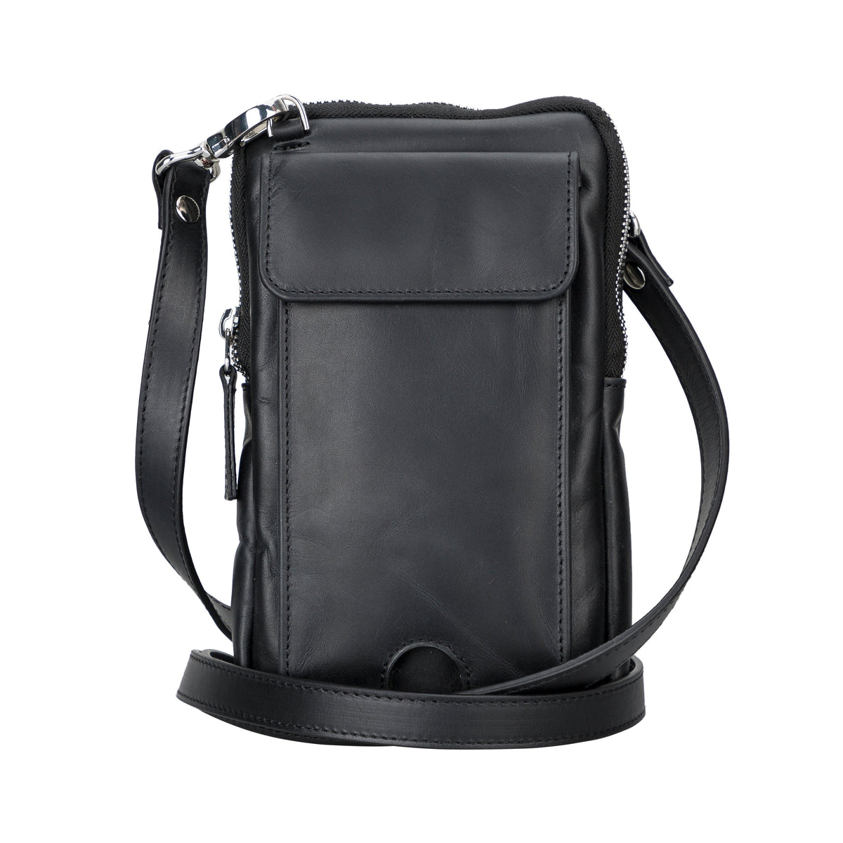 Nino Leather Bag – Genuine Leather Crossbody Bag for Men & Women for Everyday Elegance | Minimal & Handcrafted