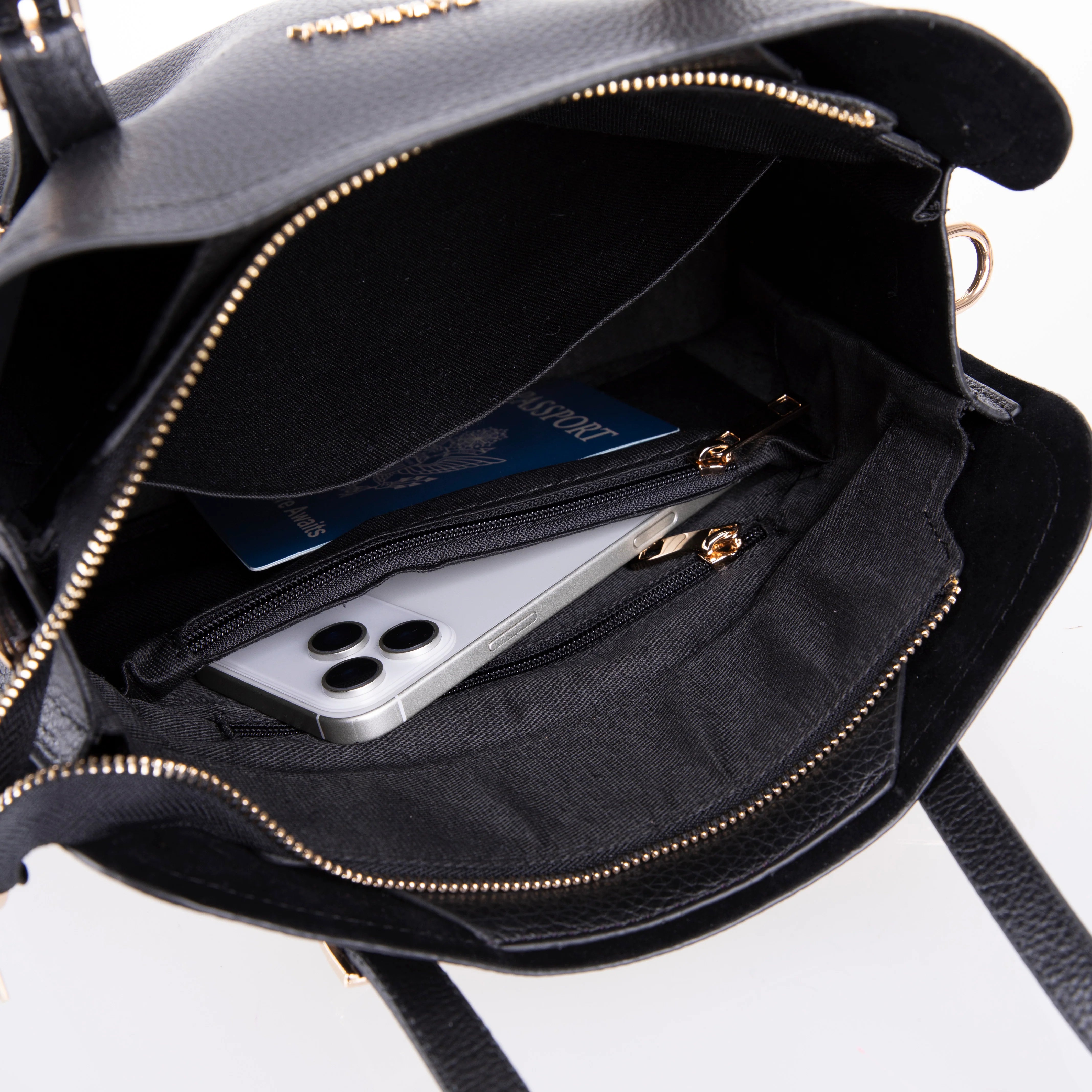 Carrera Velmora Women’s Leather Bag – Full-Grain Floater Leather Handbag for Everyday Elegance | Minimal & Handcrafted