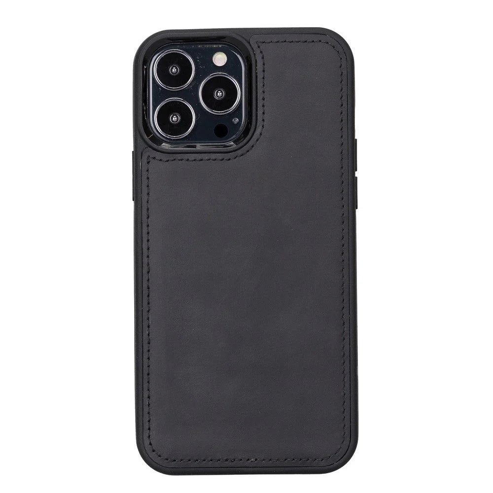 iPhone 13 Pro Max Leather Wallet Case Detachable RFID – Santa