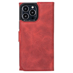 iPhone 13 Pro Max Leather Wallet Case Detachable RFID – Santa