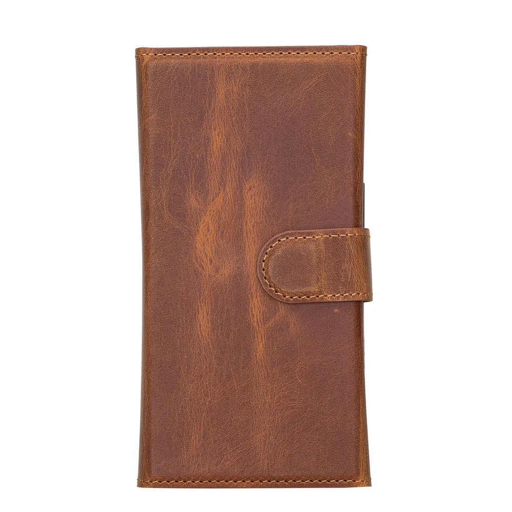 iPhone 13 Pro Leather Wallet Case Detachable RFID – Santa