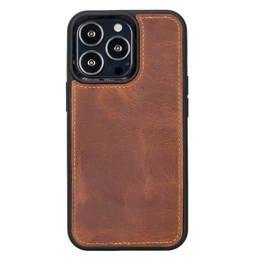 iPhone 13 Pro Leather Wallet Case Detachable RFID – Santa