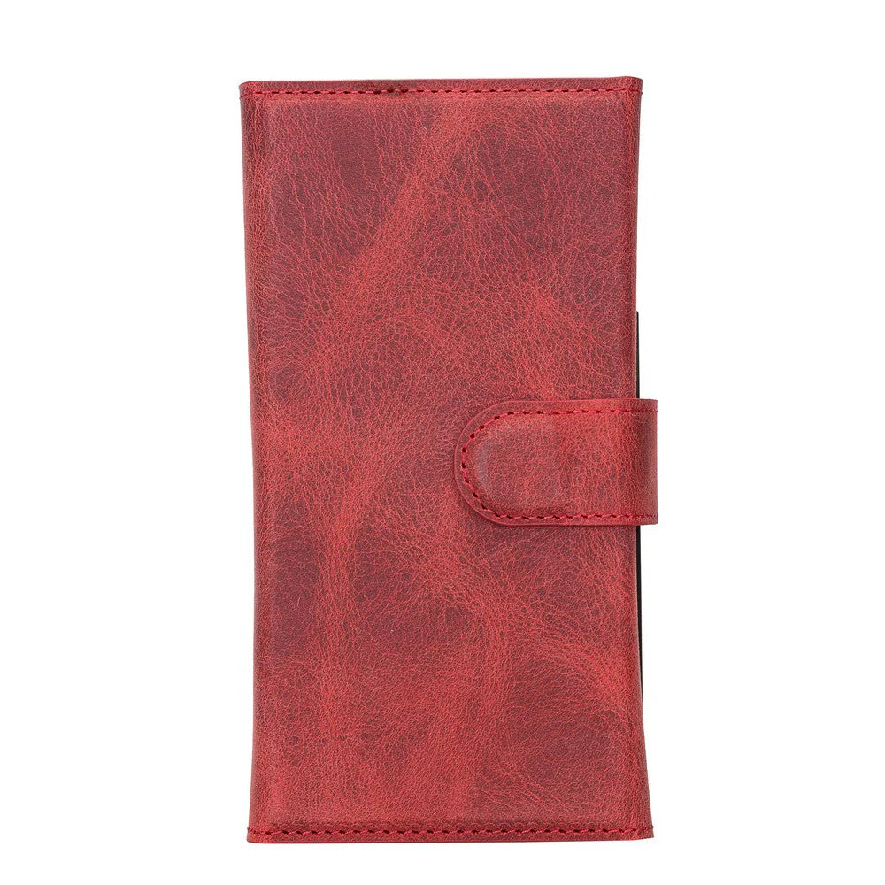 iPhone 13 Pro Leather Wallet Case Detachable RFID – Santa