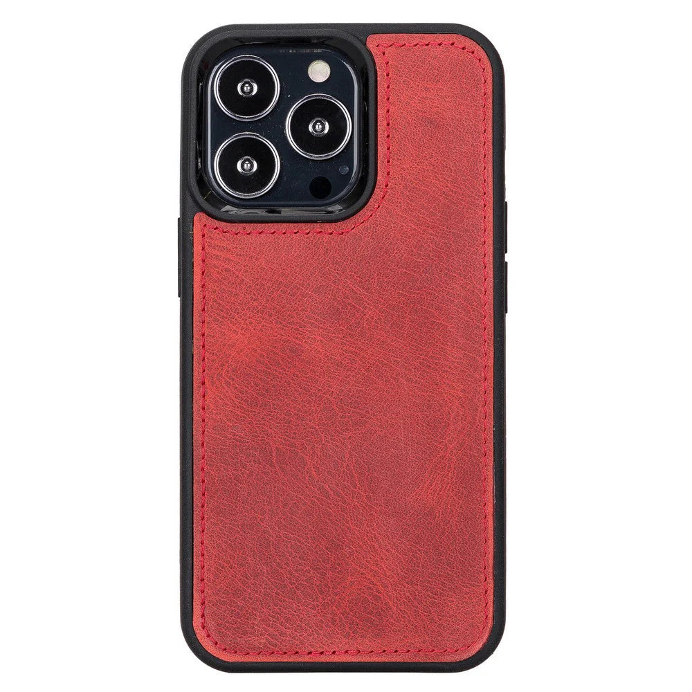 iPhone 13 Pro Leather Wallet Case Detachable RFID – Santa