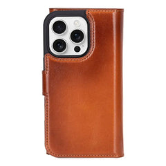 iPhone 16 Pro Leather Wallet Case Detachable RFID MagSafe – Santa Series