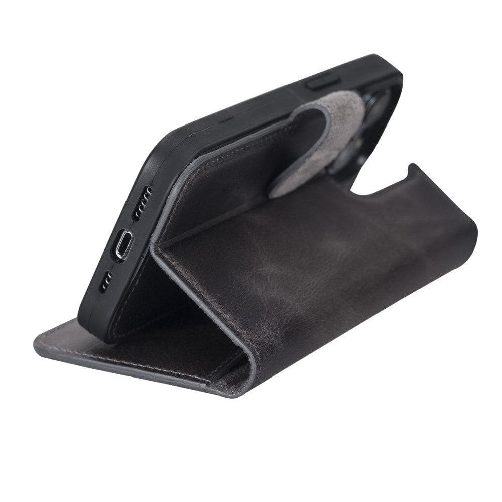 Apple iPhone 13 Series Detachable Leather Case RFID/ MWW iPhone 13 Pro 6.1" / Dark Blue