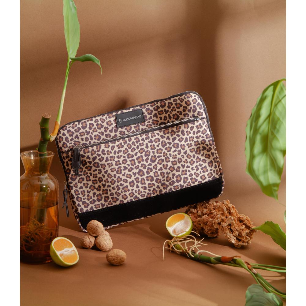 BloominBag Earthy Leopard 14 inch Laptop / MacBook Sleeve _5