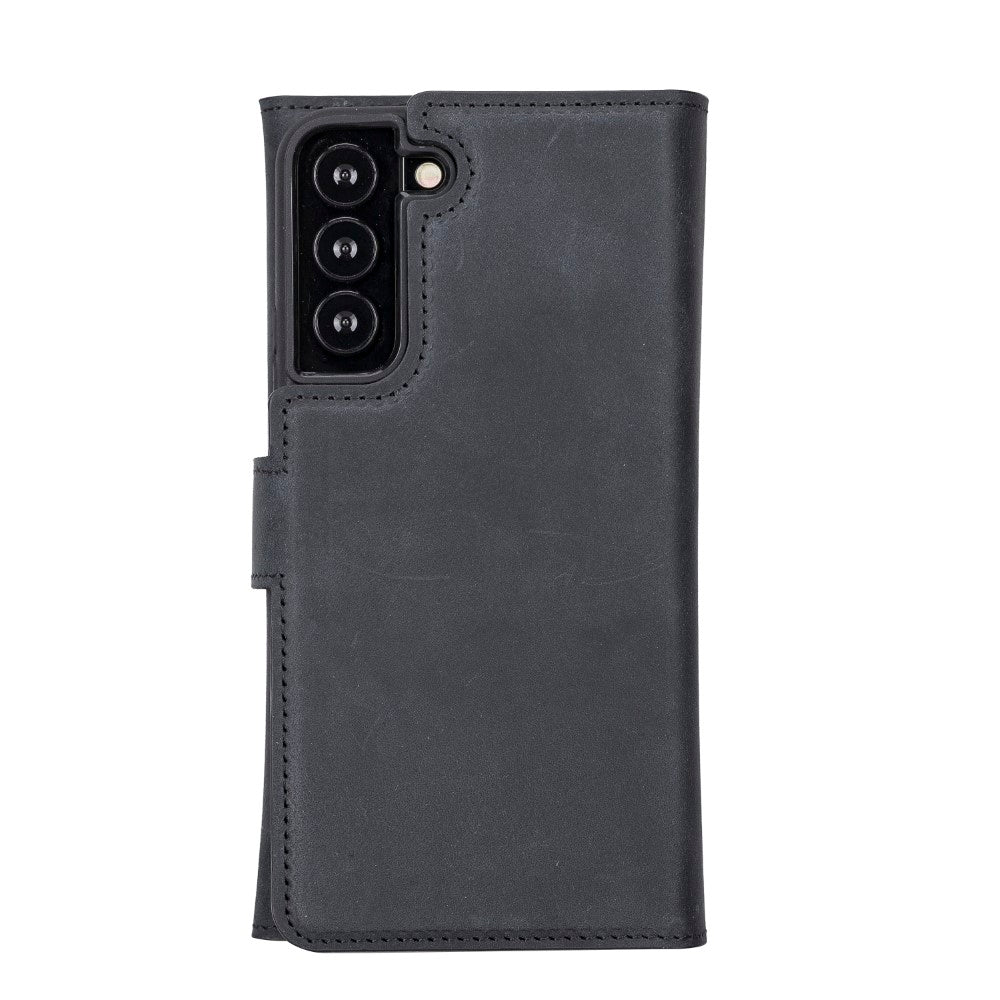 Samsung Galaxy S22 Plus Leather Wallet Case Detachable RFID – Santa