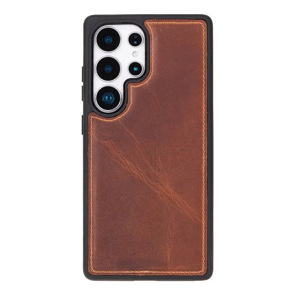 Samsung Galaxy S25 Ultra Leather Wallet Case Detachable RFID – Santa
