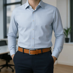Urban Classic Leather Men's Belt - Tan
